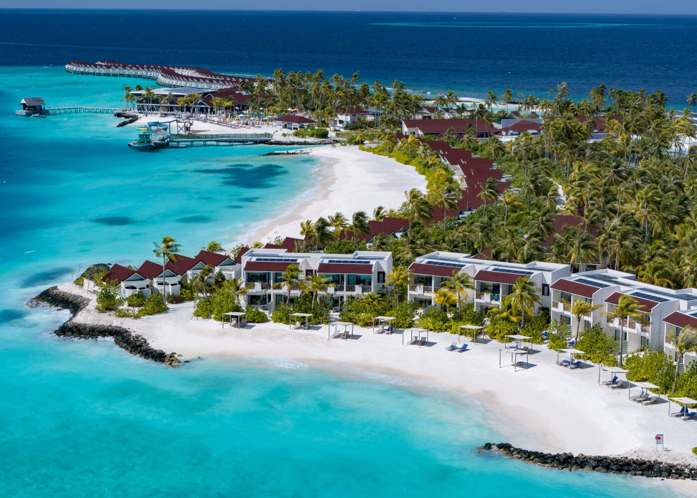 OBLU XPERIENCE Ailafushi — 268-villa private-island resort in North Malé Atoll.