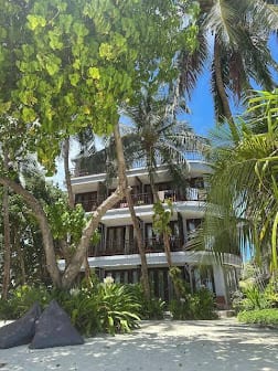 Sea-view balcony at Thundi Sea View facing the Indian Ocean